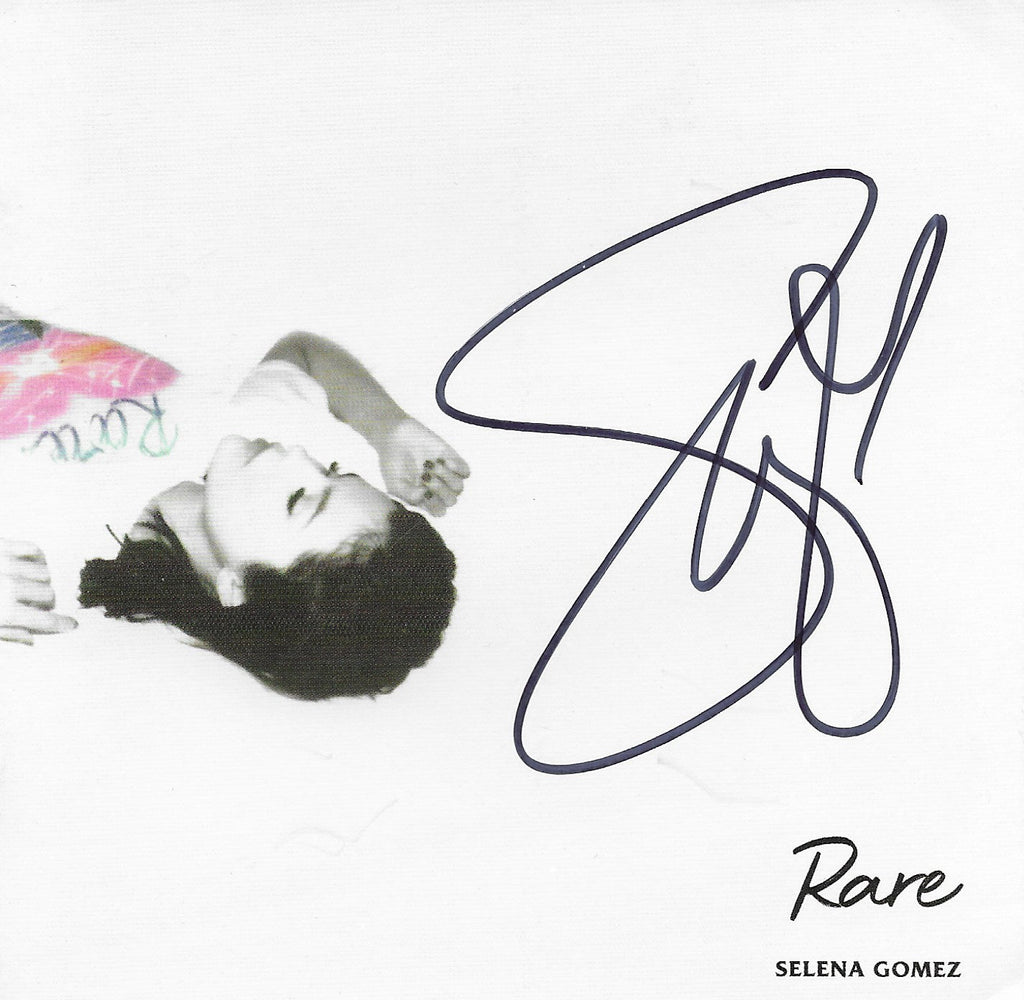 Selena Gomez Autographed RARE Cd Album Framed Matted Photo Display