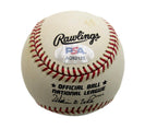 Richie Ashburn HOF Signed/Auto ONL Baseball Philadelphia Phillies PSA/DNA 194371