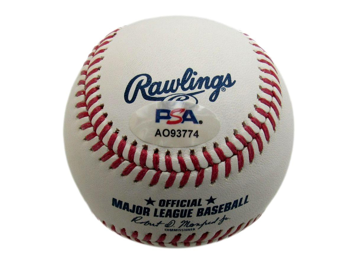 Marcus Semien Signed/Autographed OML Baseball Texas Rangers PSA/DNA 194357