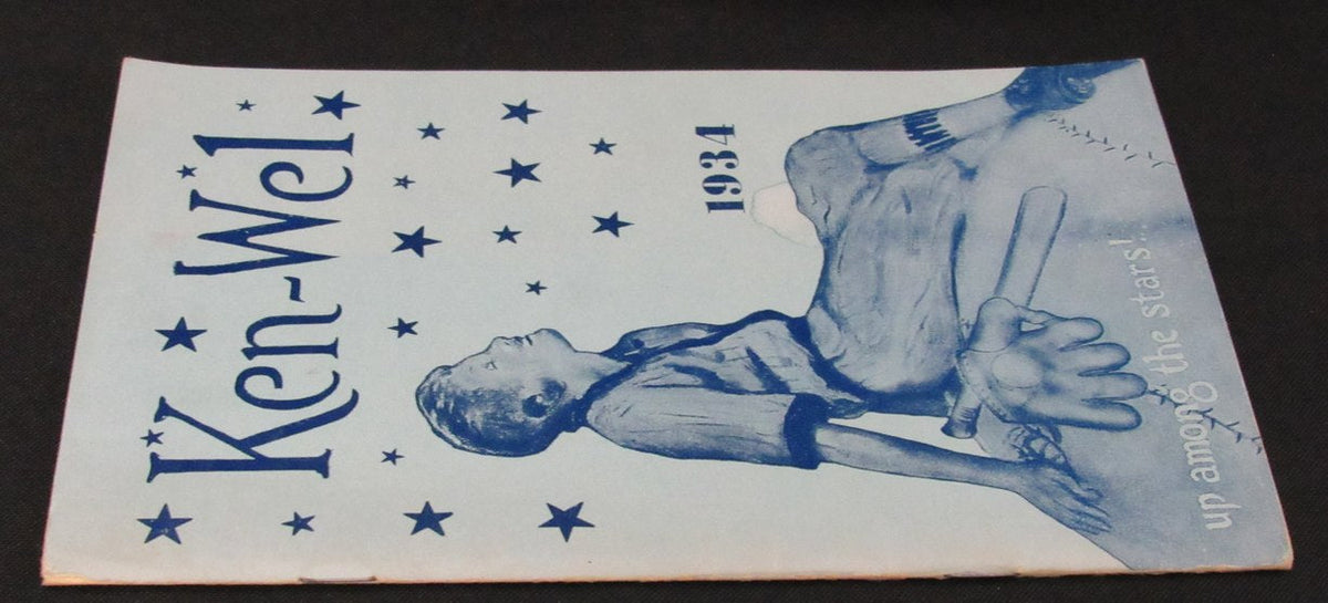 1934 Ken-Wel Sporting Goods Spring and Summer Athletic Goods Catalog 193483