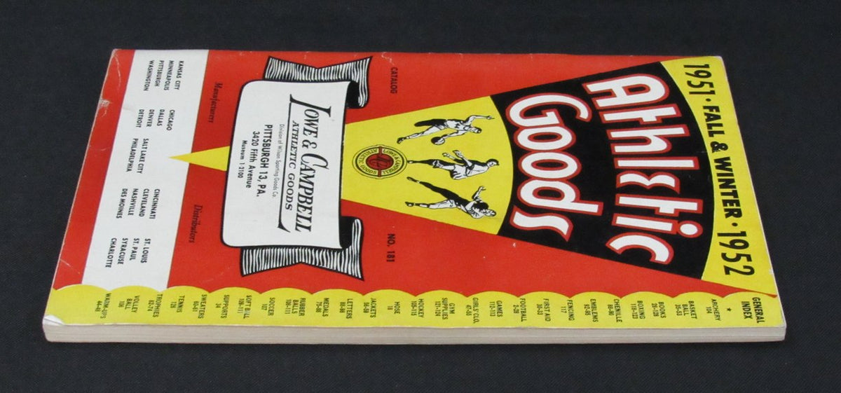 1951-1952 Lowe & Campbell Fall & Winter Athletic Goods Catalog 193484