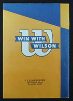1941 Wilson Spring & Summer Sports Equipment Catalog 193499