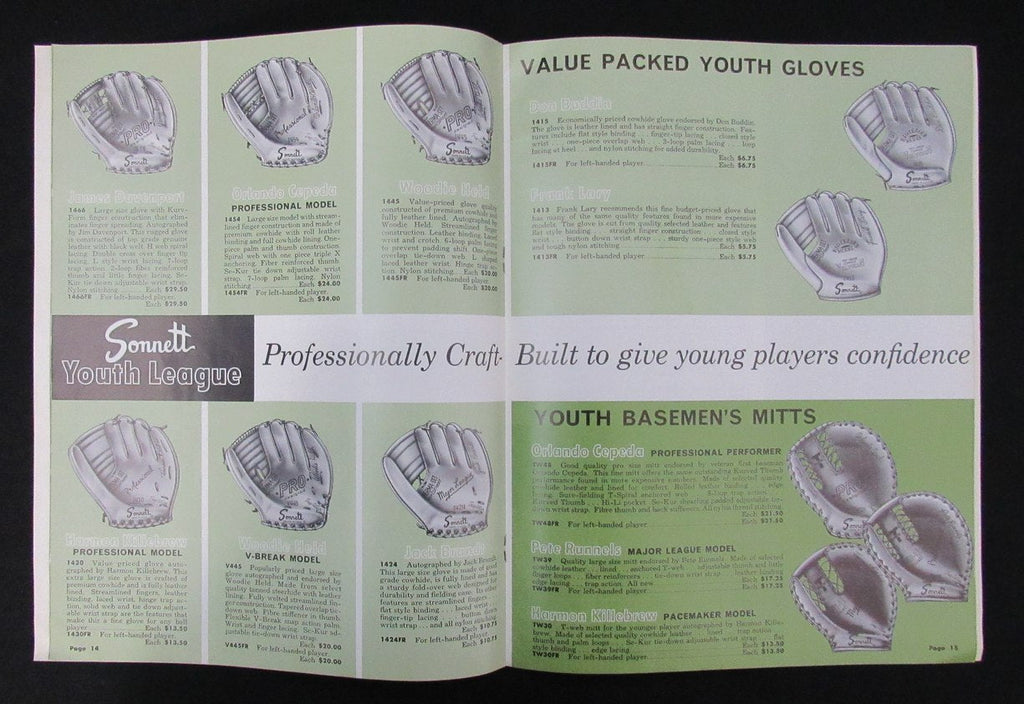 1964 Sonnett Full Year Four Season Athletic Equipment Guide 193512