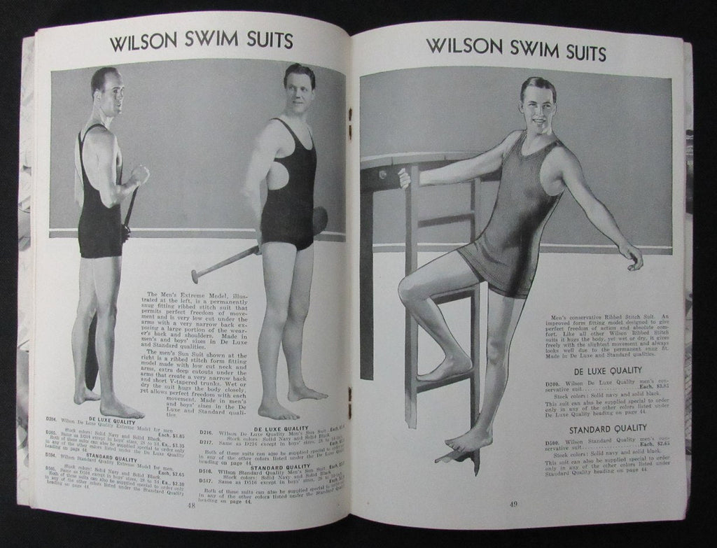 1933 Wilson Spring & Summer Sports Equipment Catalog 193855