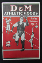 1932 D&M Spring & Summer Athletic Goods Catalog w/ Original Envelope 193864