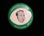 Vintage 1969 Drenks Potato Chips Bart Starr Pin Green Bay Packers 193876