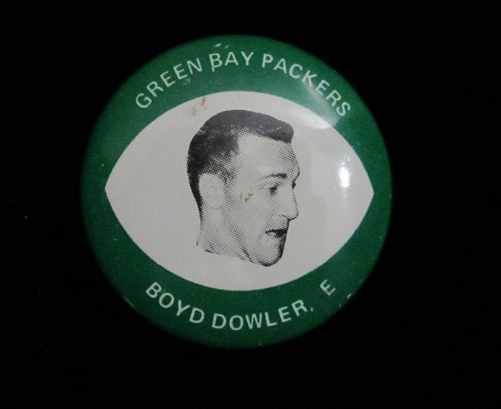 Vintage 1969 Drenks Potato Chips Boyd Dowler Pin Green Bay Packers 193879
