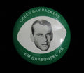 Vintage 1969 Drenks Potato Chips Jim Grabowski Pin Green Bay Packers 193880
