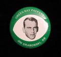 Vintage 1969 Drenks Potato Chips Jim Grabowski Pin Green Bay Packers 193881