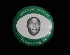 Vintage 1969 Drenks Potato Chips Elijah Pitts Pin Green Bay Packers 193886