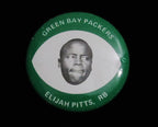 Vintage 1969 Drenks Potato Chips Elijah Pitts Pin Green Bay Packers 193888