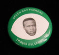 Vintage 1969 Drenks Potato Chips Travis Williams Pin Green Bay Packers 193890