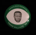 Vintage 1969 Drenks Potato Chips Travis Williams Pin Green Bay Packers 193892