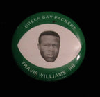 Vintage 1969 Drenks Potato Chips Travis Williams Pin Green Bay Packers 193892
