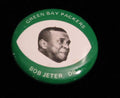 Vintage 1969 Drenks Potato Chips Bob Jeter Pin Green Bay Packers 193898