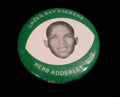Vintage 1969 Drenks Potato Chips Herb Adderley Pin Green Bay Packers 193900