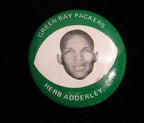 Vintage 1969 Drenks Potato Chips Herb Adderley Pin Green Bay Packers 193902