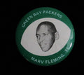 Vintage 1969 Drenks Potato Chips Marv Fleming Pin Green Bay Packers 193907