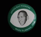 Vintage 1969 Drenks Potato Chips Marv Fleming Pin Green Bay Packers 193907