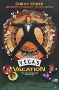 Chevy Chase Signed/Auto 11x17 Movie Poster "Vegas Vacation" Beckett 194002