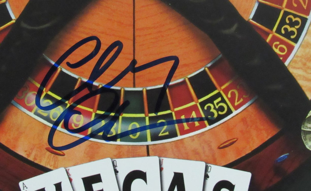 Chevy Chase Signed/Auto 11x17 Movie Poster "Vegas Vacation" Beckett 194002