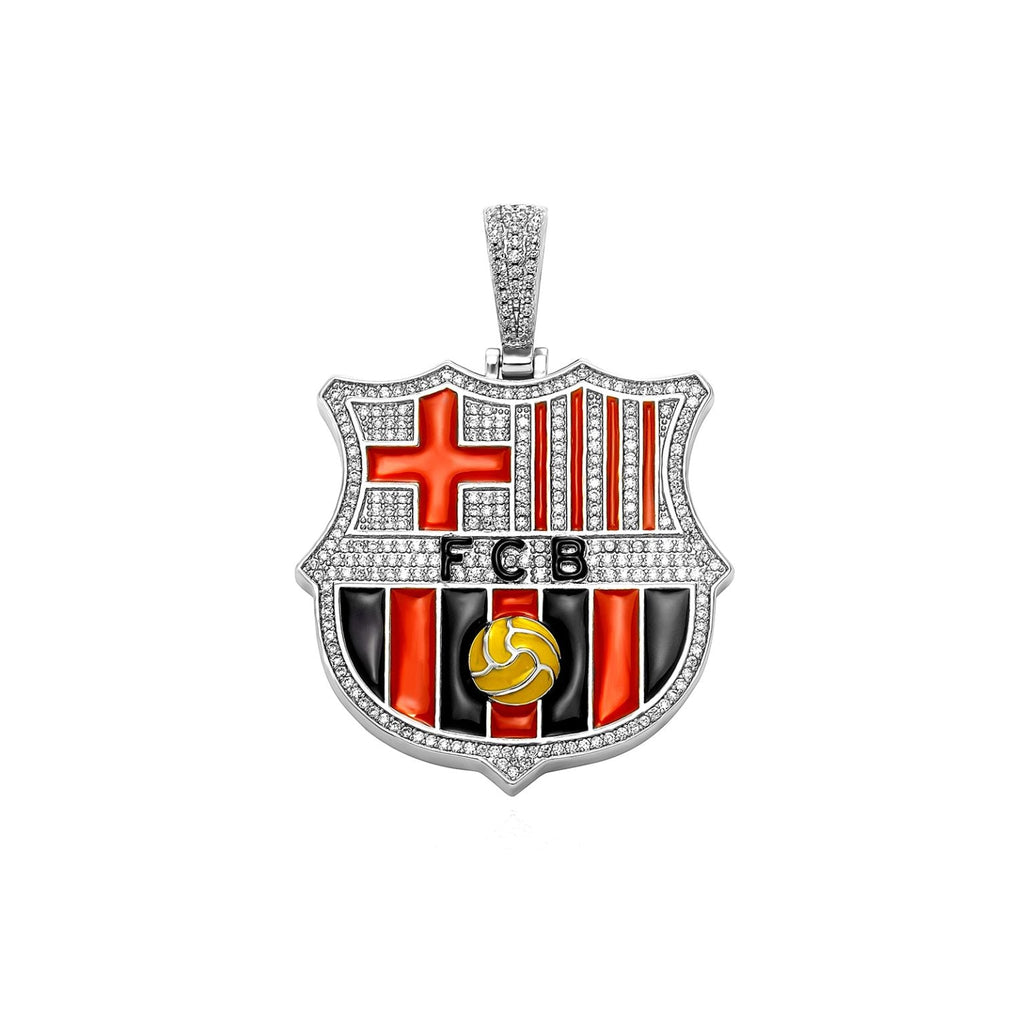 Customized Gifts Barcelona F.C. Pendant Necklace Chain for Football Fans
