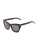 Saint Laurent Women Black New Wave Sl 214 Kate Sunglasses Woman Saint Laurent