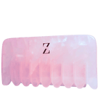 Rose Quartz Hair Comb