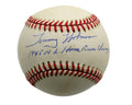 Tommy Holmes Signed/Inscribed ONL Baseball Boston Braves PSA/DNA 194407