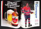 Yvan Cournoyer Signed 1978-79 Montreal Canadiens Media Guide Yearbook JSA 194942