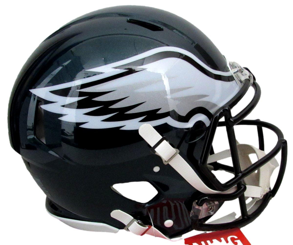 A.J. Brown Signed Full Size Authentic SB LIX Champ Helmet Eagles Beckett 195534