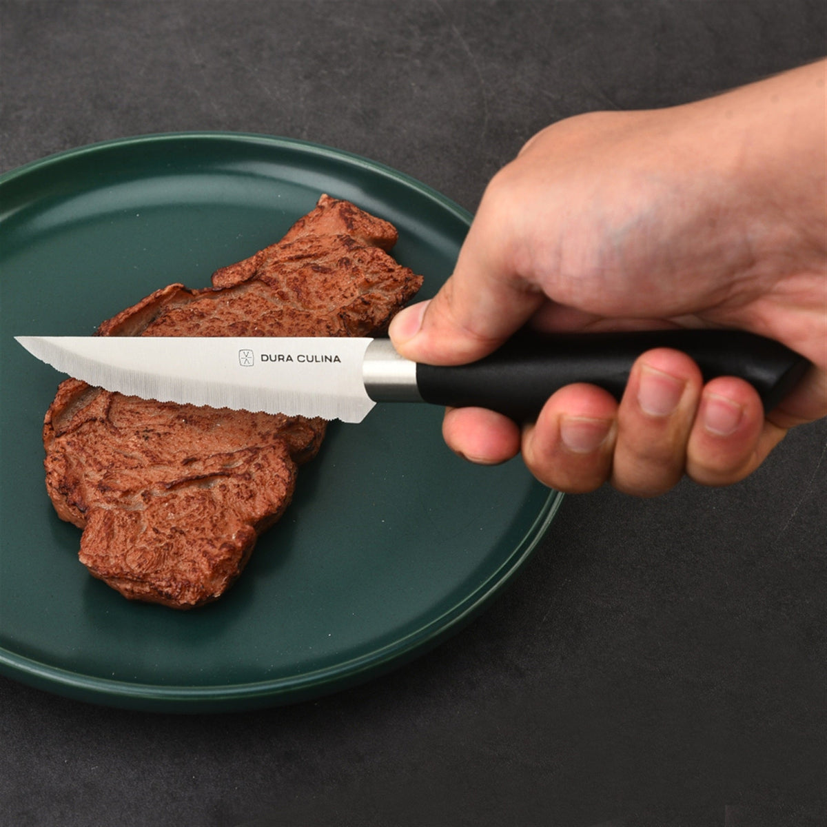 8 Piece Micro Serrated Kitchen Steak Knife Set