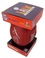A.J. Brown Signed/Auto Super Bowl LIX Logo Duke Football Eagles Beckett 195540