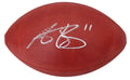 A.J. Brown Signed/Auto Super Bowl LIX Logo Duke Football Eagles Beckett 195541
