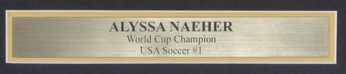 Alyssa Naeher USA Women's Soccer Signed/Auto 11x14 Photo Framed JSA 195524