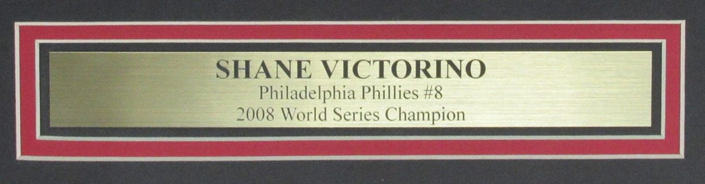 Shane Victorino Signed/Autographed 16x20 Photo Phillies Framed PSA/DNA 195529