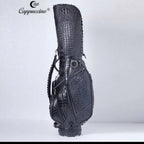 Luxury Crocodile Skin Leather Golf Bag Men's