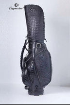 Luxury Crocodile Skin Leather Golf Bag Men's