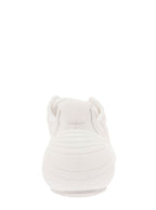 Givenchy Men 'Tk-Mx' White Low Top Sneakers With Side Logo Print In Mesh And Faux Leather Man