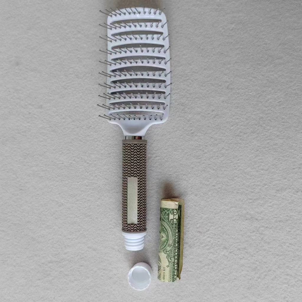 Hair Brush Diversion Safe - Discreet Stash Spot for Hiding Money & Valuables