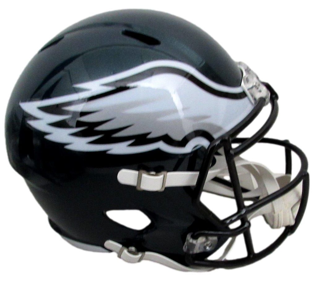 Cam Jurgens Signed Full Size Replica SB LIX Champs Helmet Eagles PSA/DNA 195555