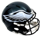 Nick Siriani Signed Full Size Replica SB LIX Champs Helmet Eagles BAS 195562