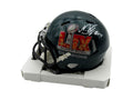 Nakobe Dean Signed/Auto Super Bowl LIX Champions Mini Helmet Eagles PSA 192744