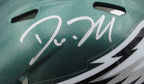 Big Dom Disandro Signed/Autographed Green Speed Mini Helmet Eagles BAS 192754