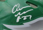 Quinyon Mitchell Signed/Autographed Kelly-Green Mini Helmet Eagles PSA 192756
