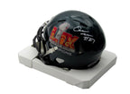 Quinyon Mitchell Signed Super Bowl LIX Champions Mini Helmet Eagles PSA 192758