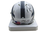 Frank Reich Signed Salute to Service Mini Helmet Buffalo Bills JSA 194005