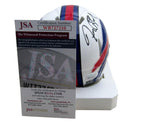 Frank Reich Signed/Autographed Speed Mini Helmet Buffalo Bills JSA 194009