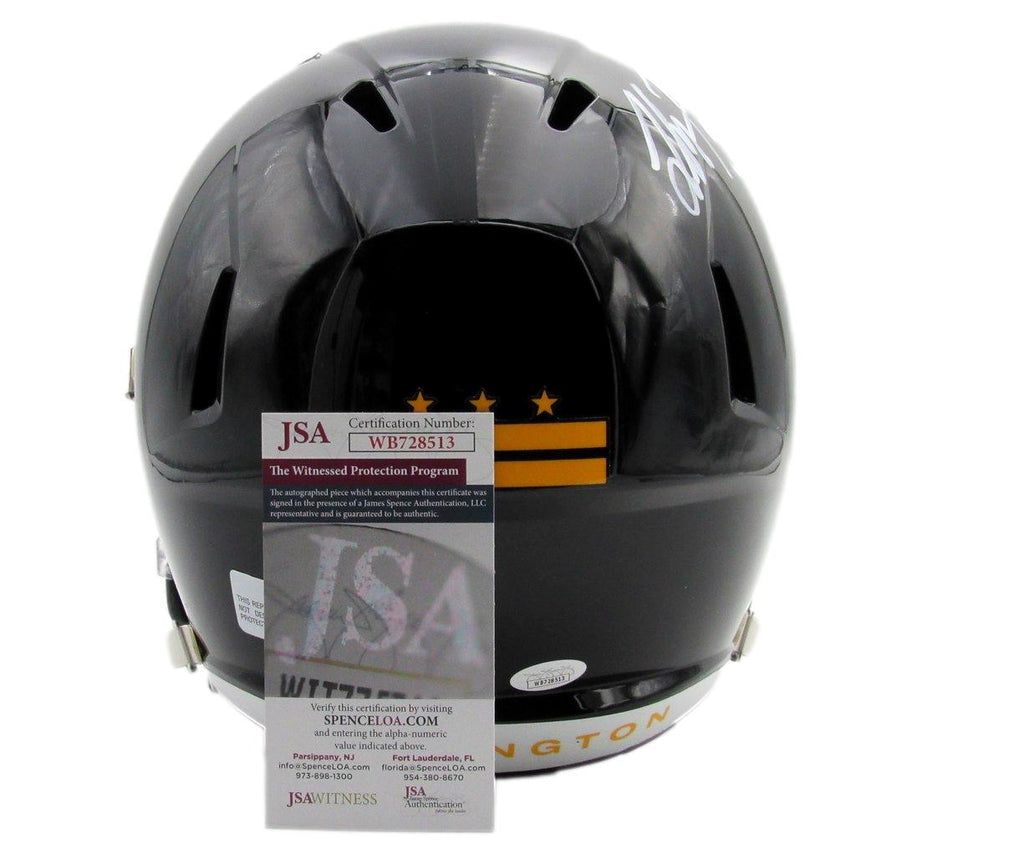 London Fletcher Signed Eclipse Full Size Replica Helmet Commanders JSA 194014