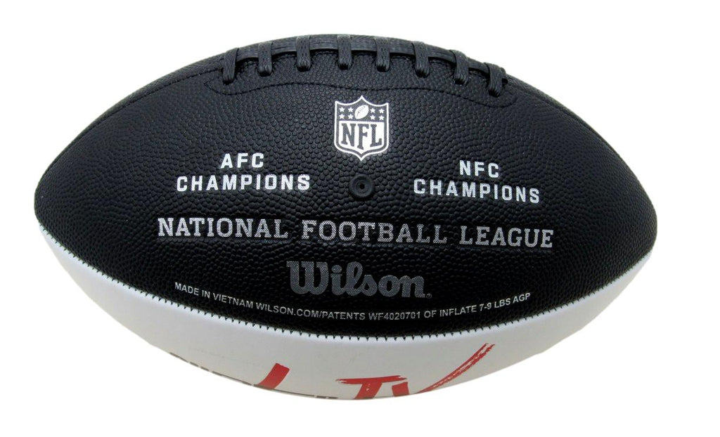 Josh Sweat Signed/Autographed Super Bowl LIX Logo Football Eagles Beckett 193558